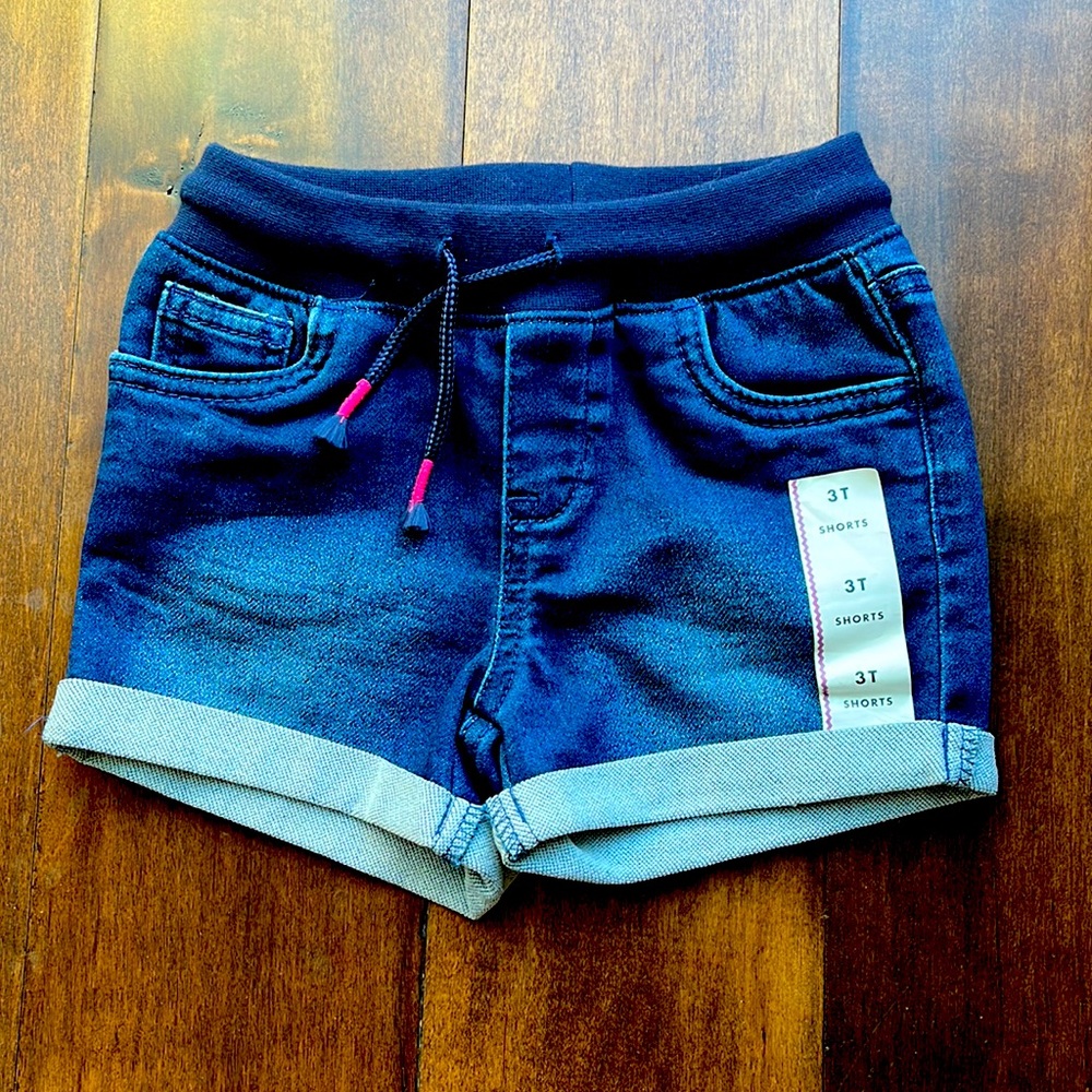 Cat and Jack Girls Jean Shorts